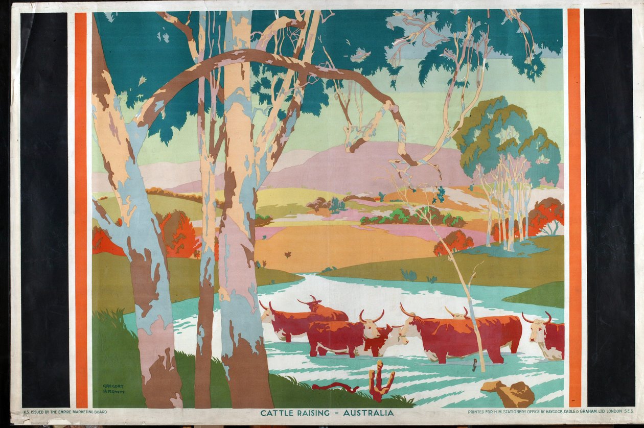 Storfeoppdrett - Australia av Gregory Brown