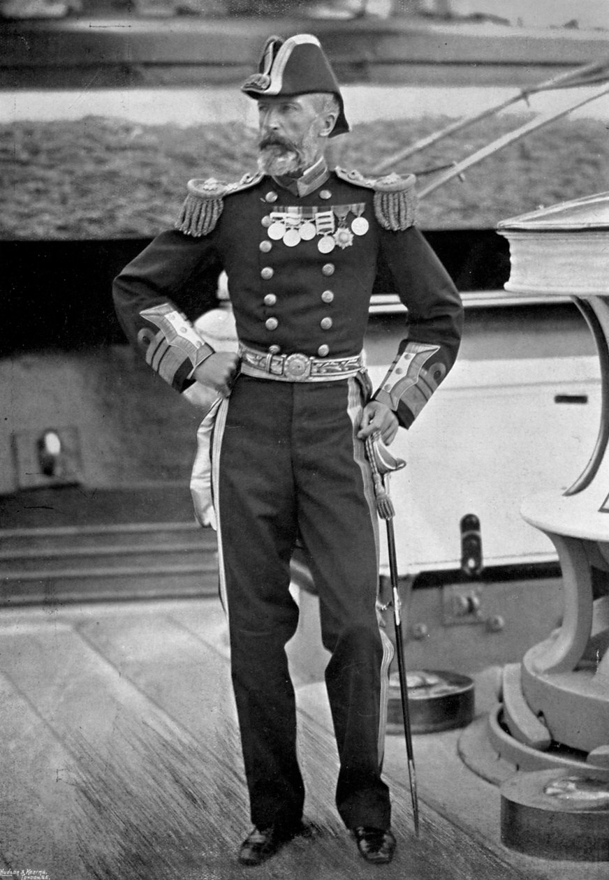 Admiral Sir Michael Culme-Seymour, 1896 av Gregory and Co