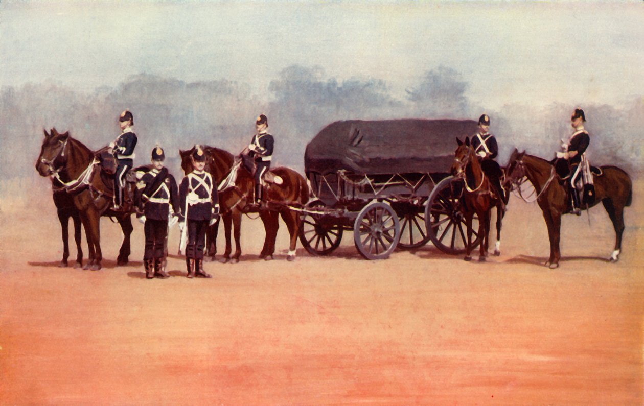 'Hærens tjenestekorps', 1900. av Gregory and Co