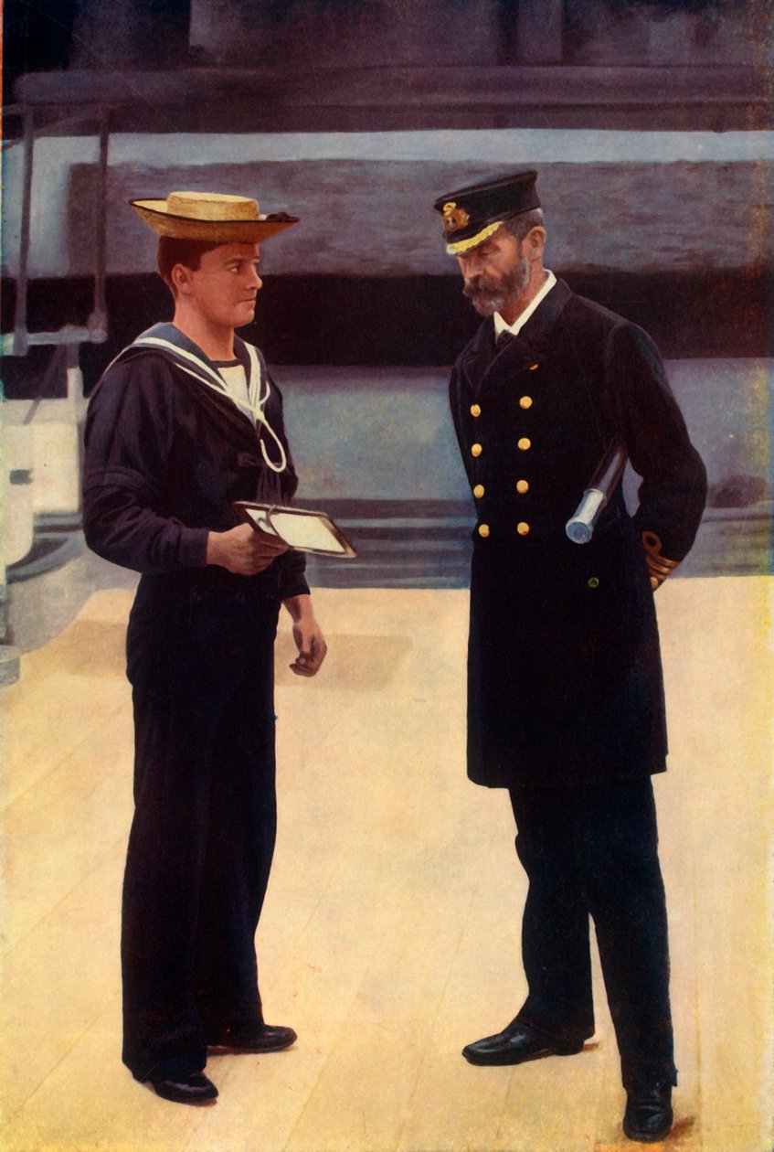 'Commander and Able-Seaman, RN', 1901. av Gregory and Co