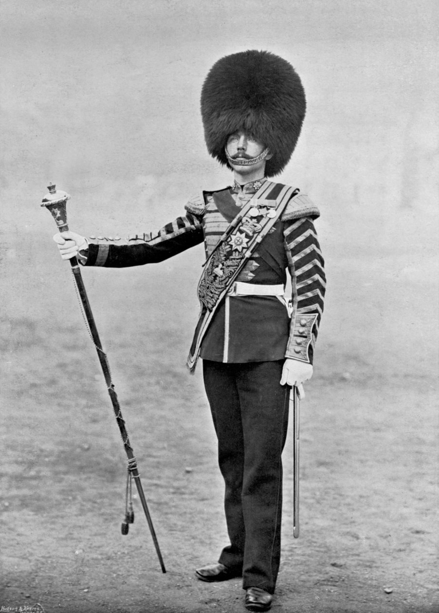 Trommemajor Patrick, 2nd Coldstream Guards, 1895 av Gregory and Co