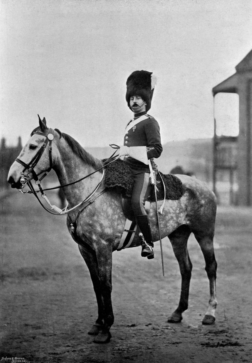Sersjantmajor G Duncan, regimentssersjant-major for Scots Greys, 1896 av Gregory and Co