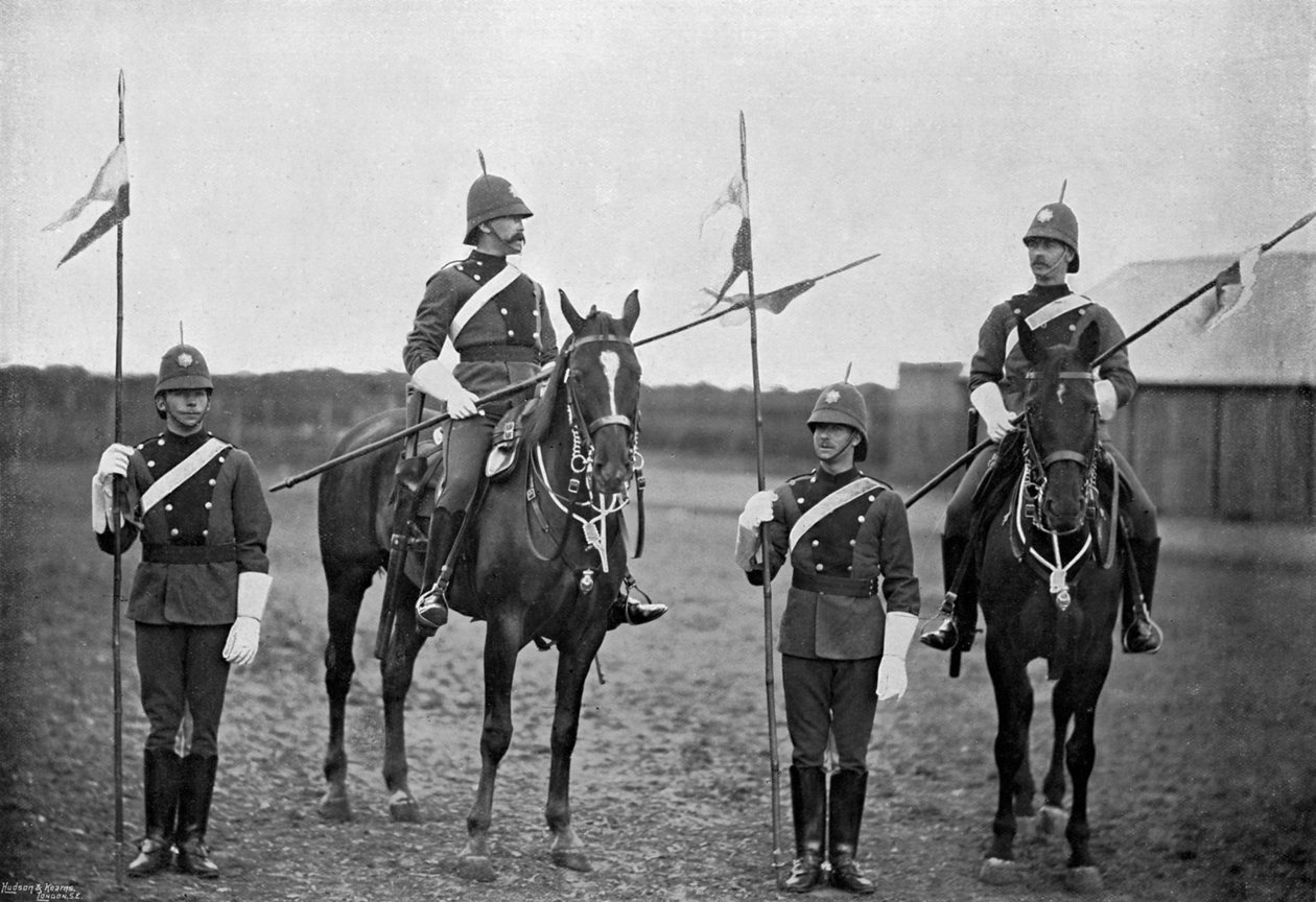 Troopers of the South Australian Cavalry, 1896 av Gregory and Co