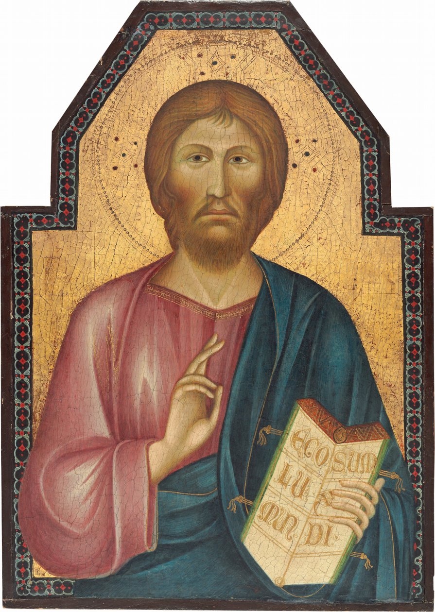 Kristus velsignelse, ca. 1310. av Grifo di Tancredi