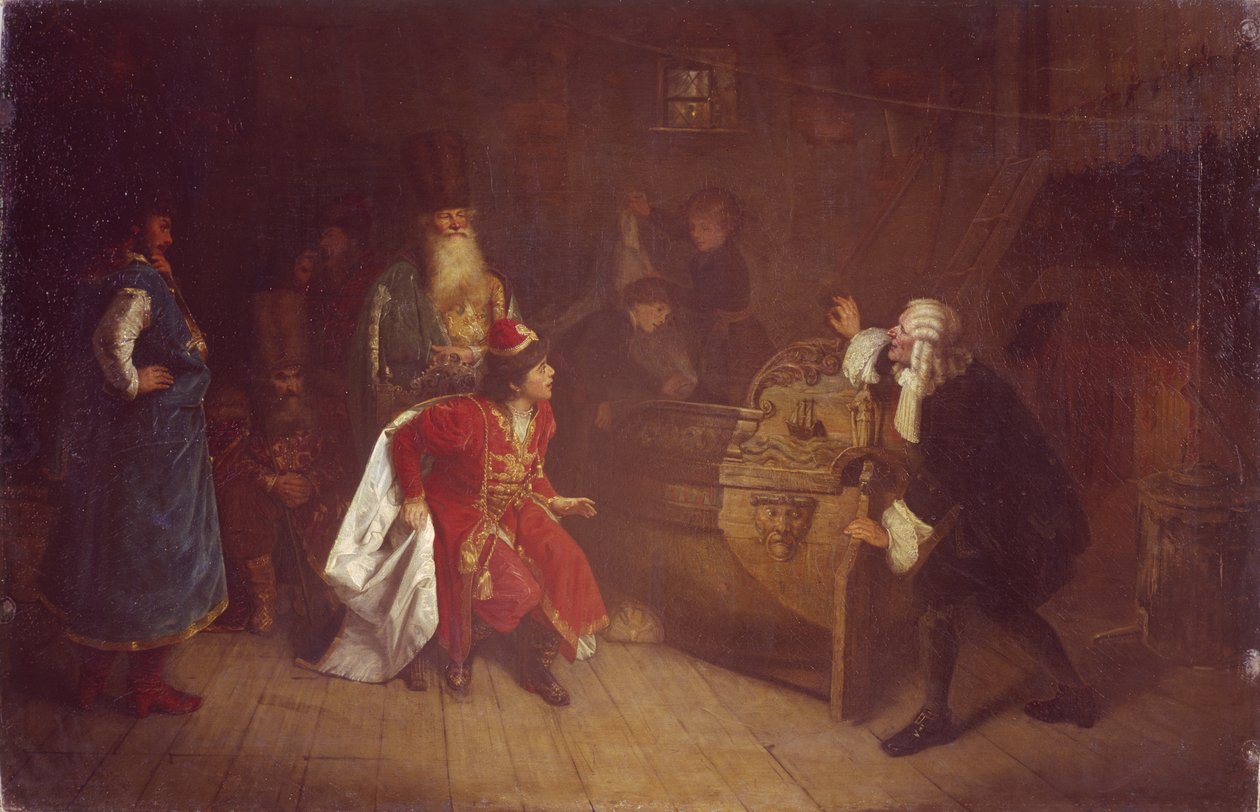Bestefaren til den russiske flåten, 1871 av Grigori Grigorievich Mjasoedov