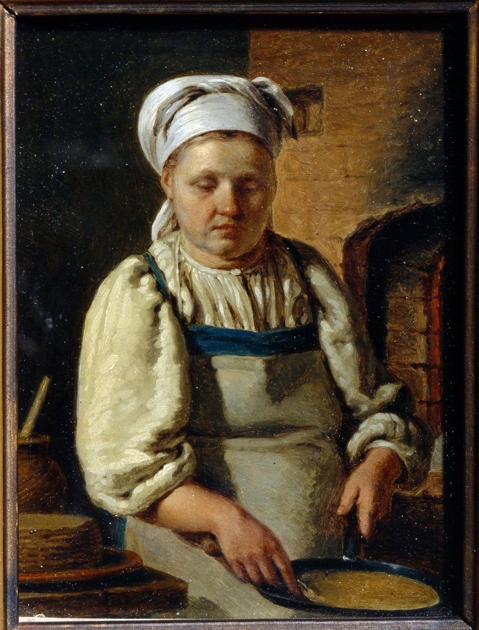 Cook - Peinture Grigori Karpovich Mikhaylov (1814-1867) - 1835 - Olje på lerret - 21x15,8 - Statens friluftsmuseum for historie og arkitektur Novgorodian Kreml, Novgorod av Grigori Karpovich Mikhaylov