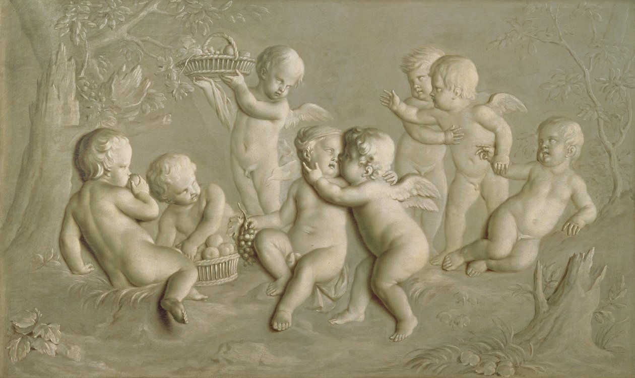 Juvenile Bacchanalia, 1783 av Grigoriy Ivanovich Ugryumov