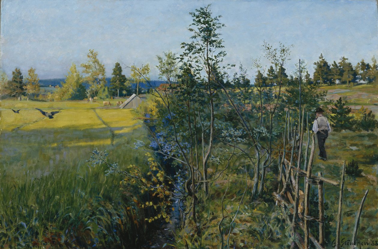 Sommerdag av Gudmund Stenersen