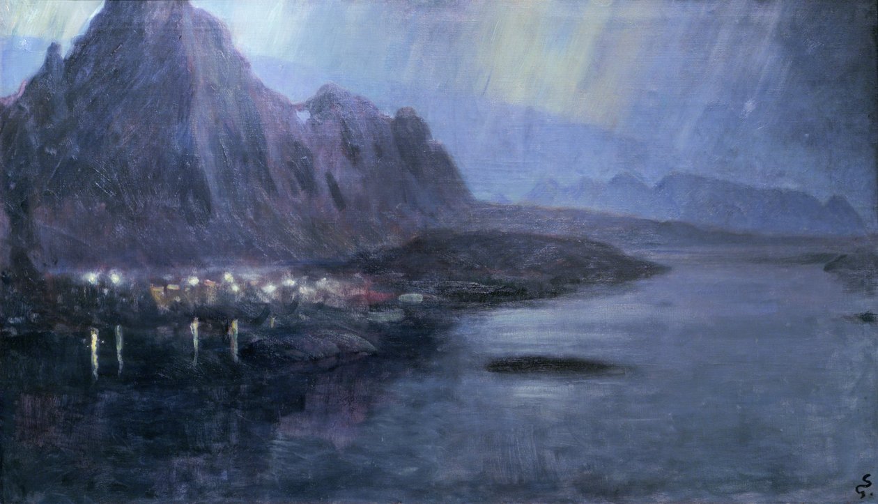 from Svolvær av Gudmund Stenersen