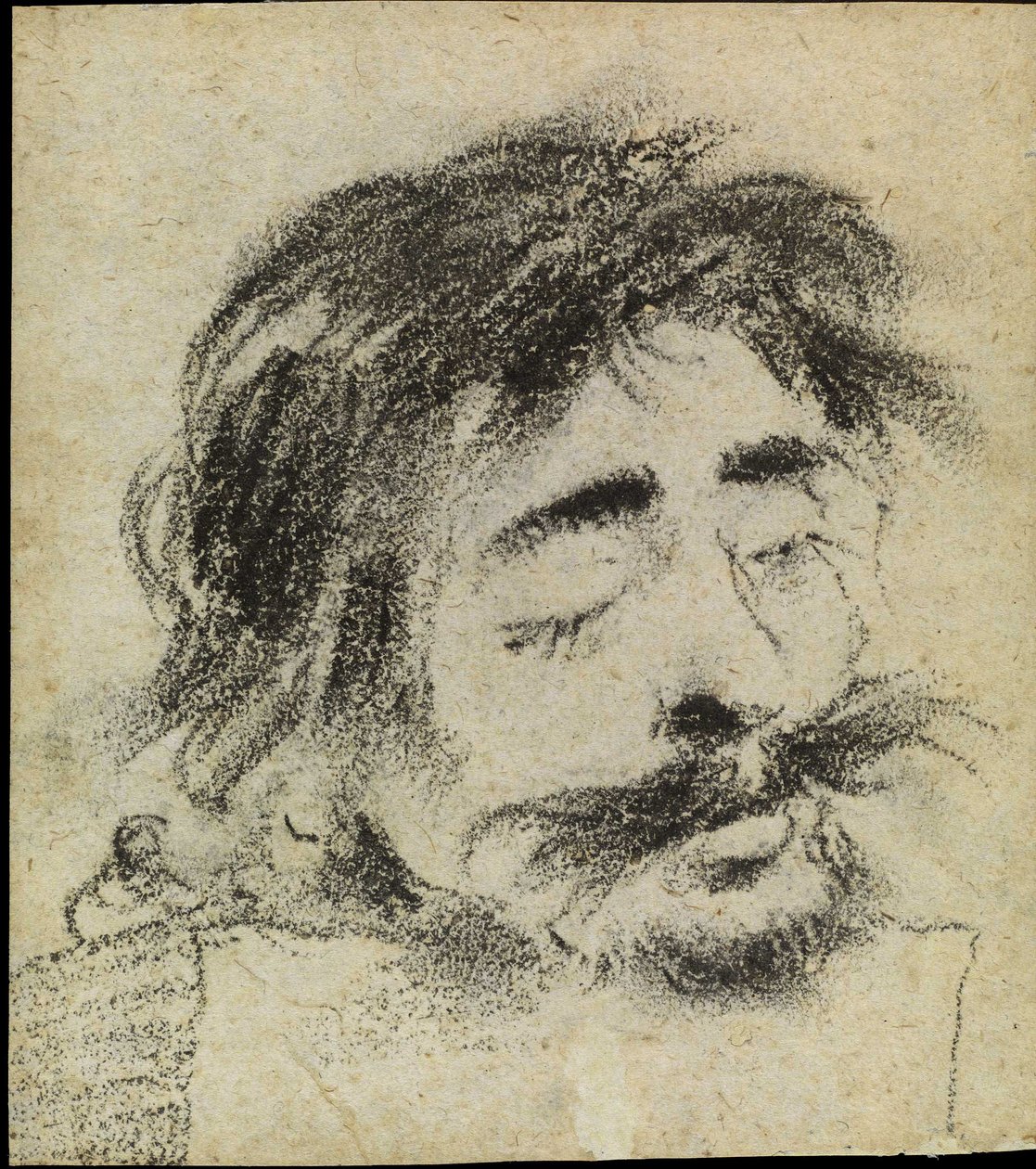 Hodet til en halshugget mann av Guercino