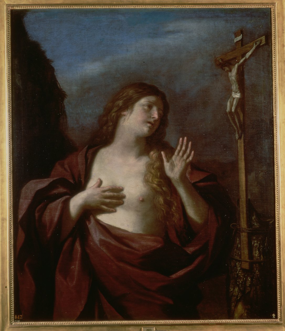 Maria Magdalena i bot av Giovanni Francesco Barbieri