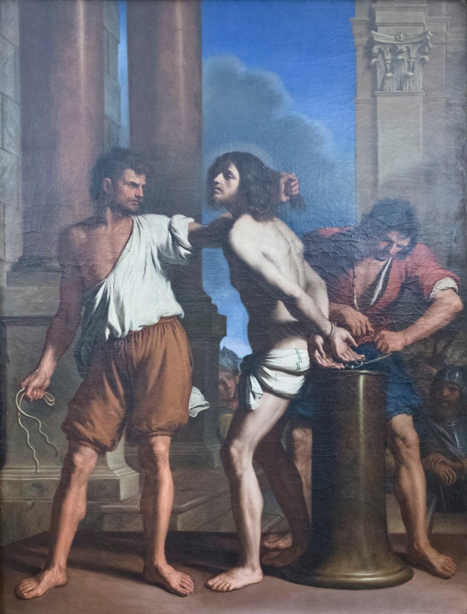 Kristi flaggering av Guercino (1591 1666)