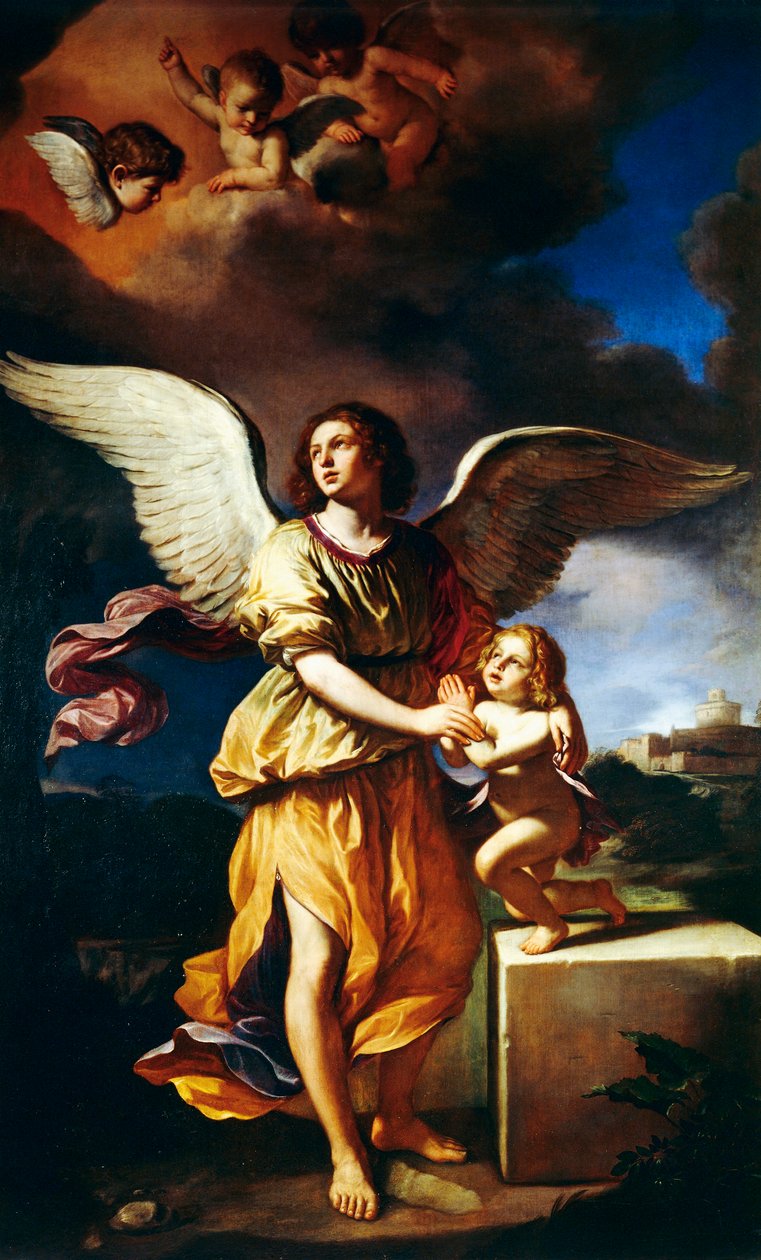 skytsengel av Guercino