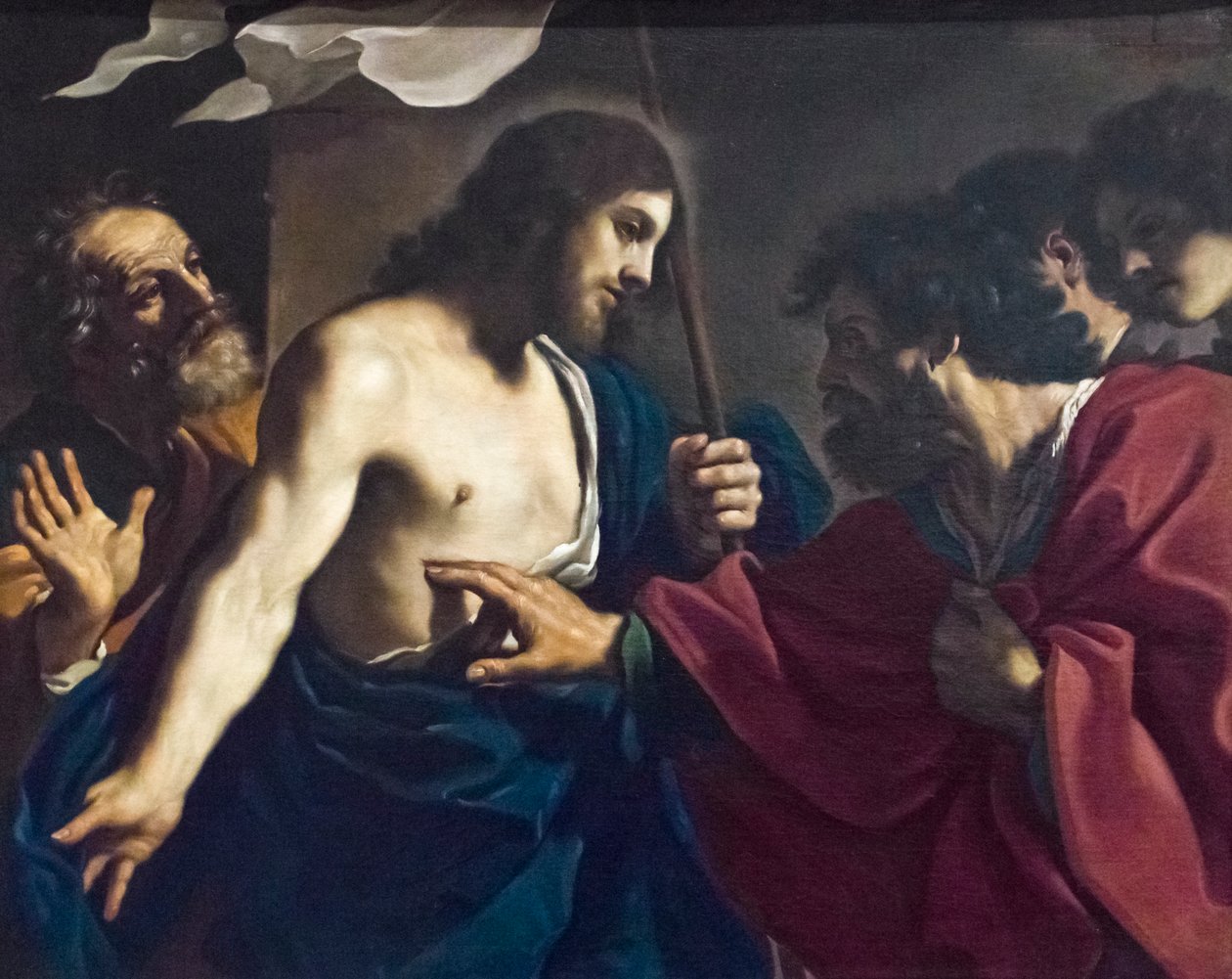 Utroheten til St Thomas av Guercino (1591 1666)