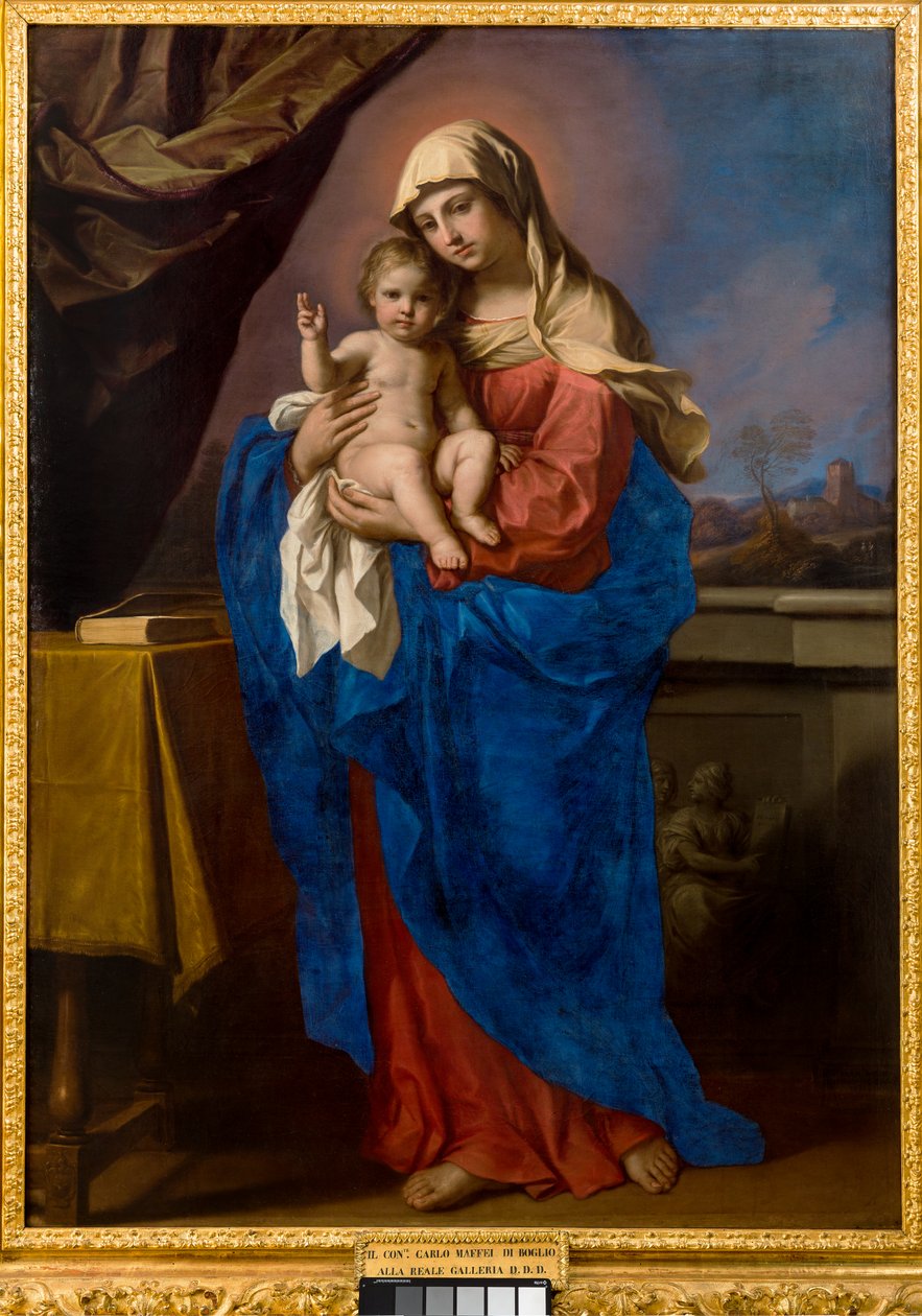 Vår Frue av velsignelsen, 1651 av Guercino