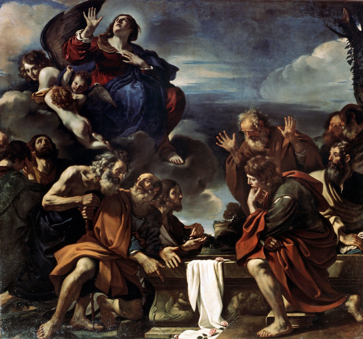Den hellige jomfru Marias himmelfart, 1623. av Guercino