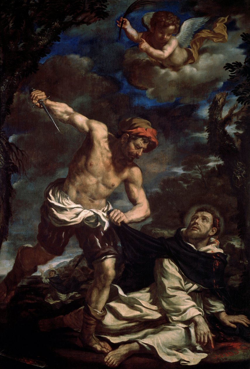 The Martyrdom of Saint Peter, slutten av 1620-årene av Guercino