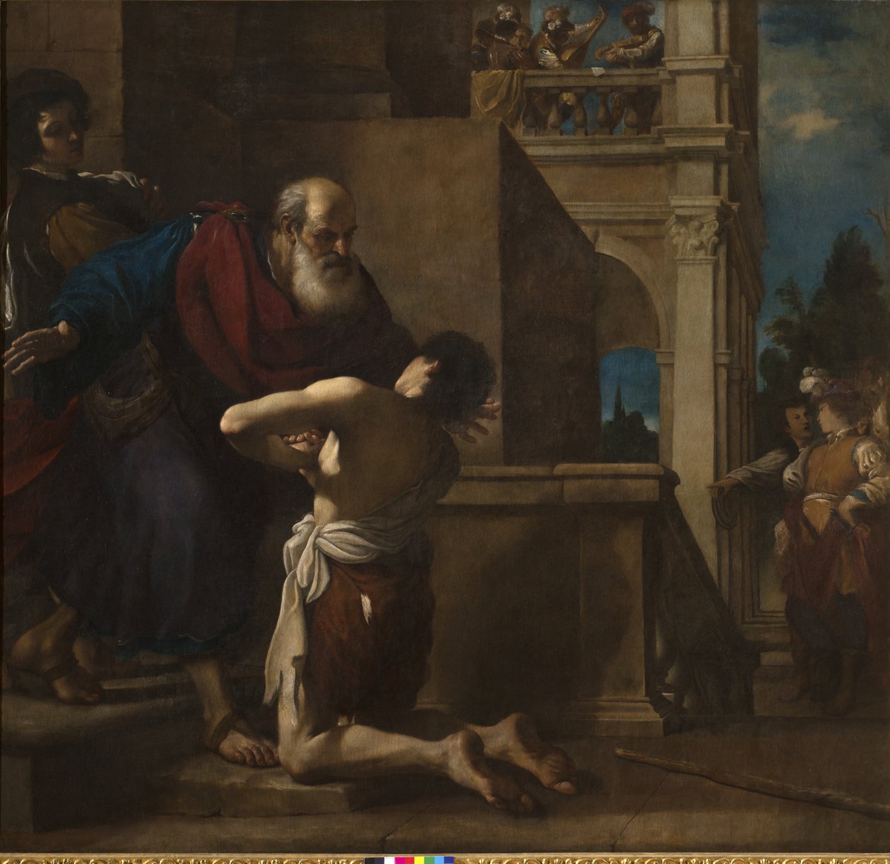 The Return of the Prodigal Son, 1617 av Guercino