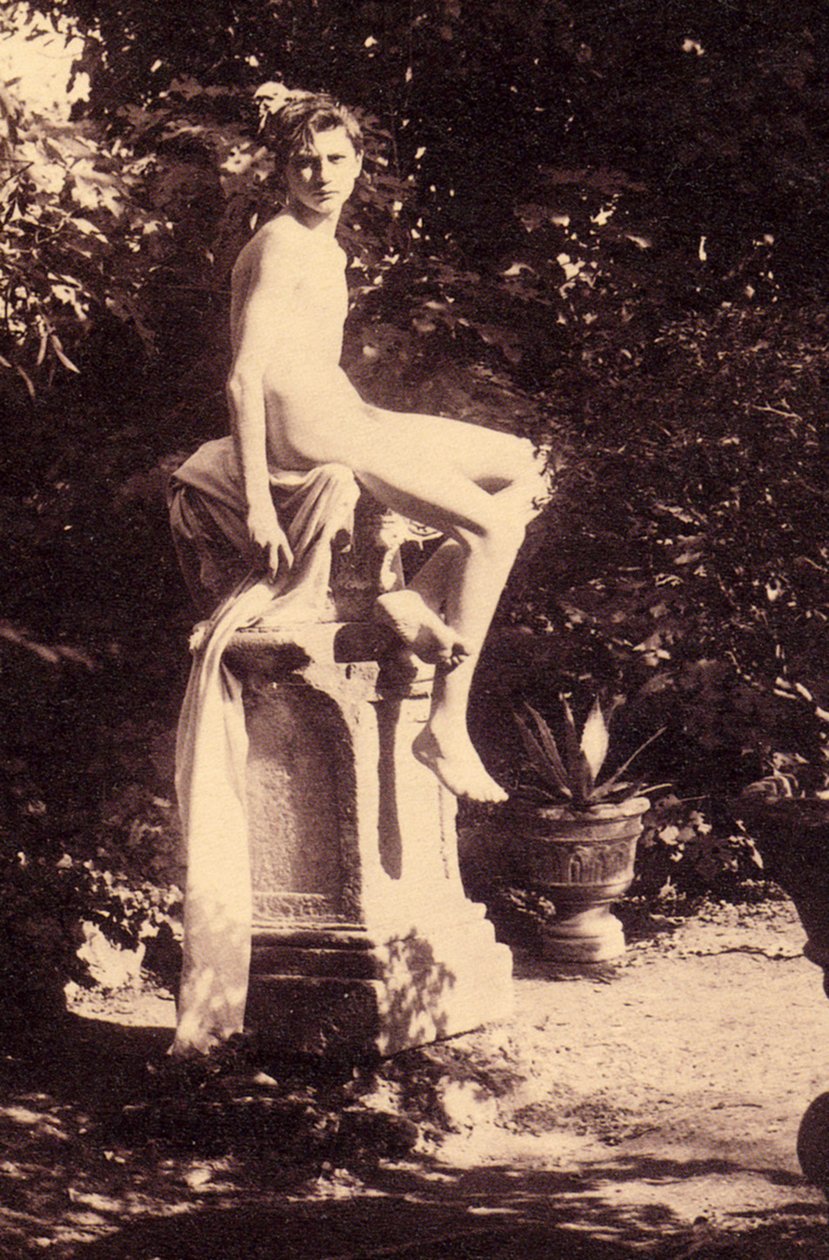 Studie av en gutt C.1898 av Guglielmo Plüschow