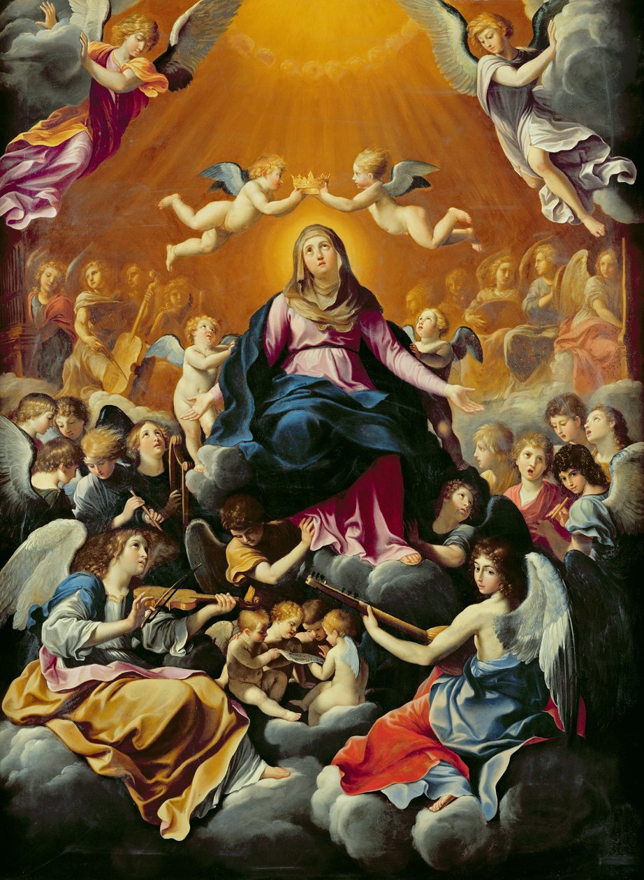 Kroningen av jomfruen av Guido Reni