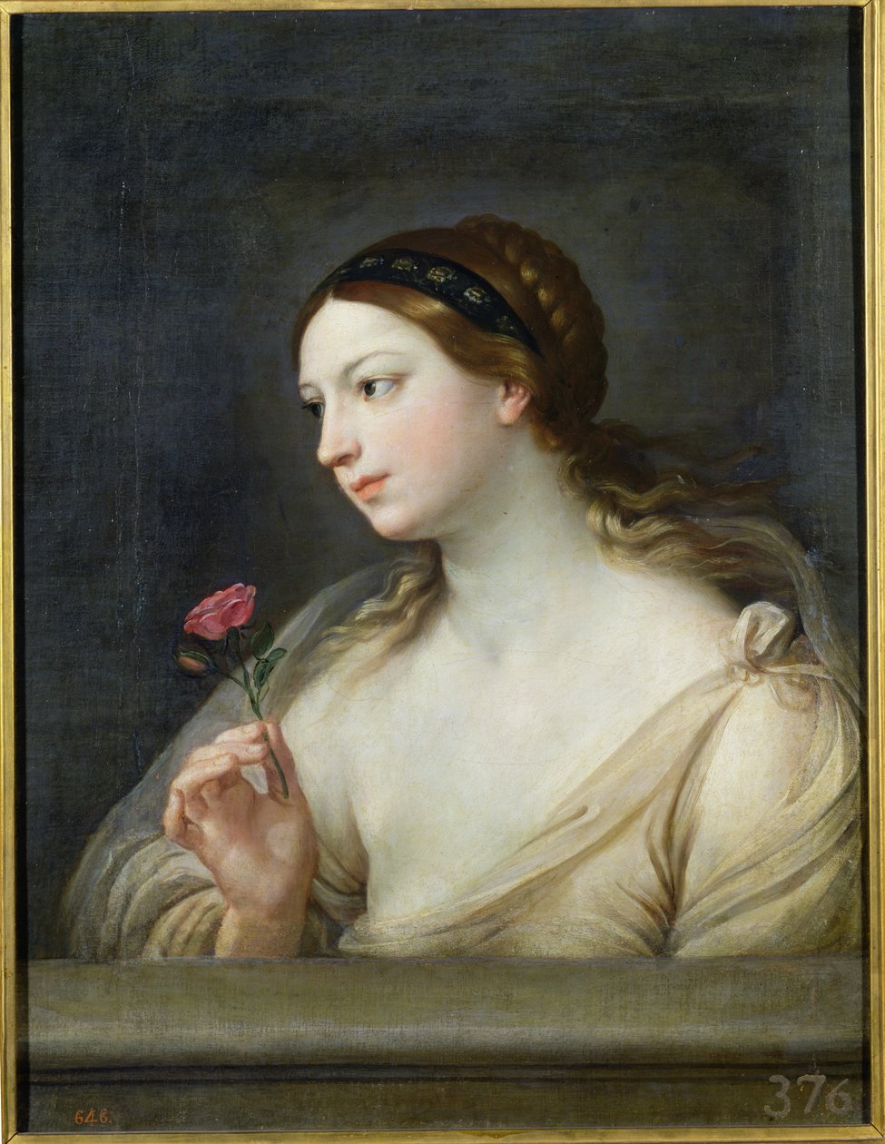 Jente med en rose av Guido Reni