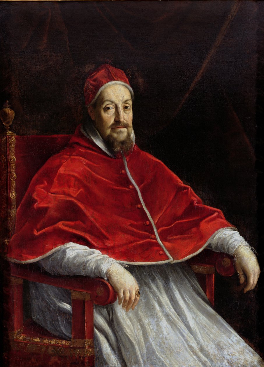 Portrett av pave Gregor XV (1554-1623) av Guido Reni