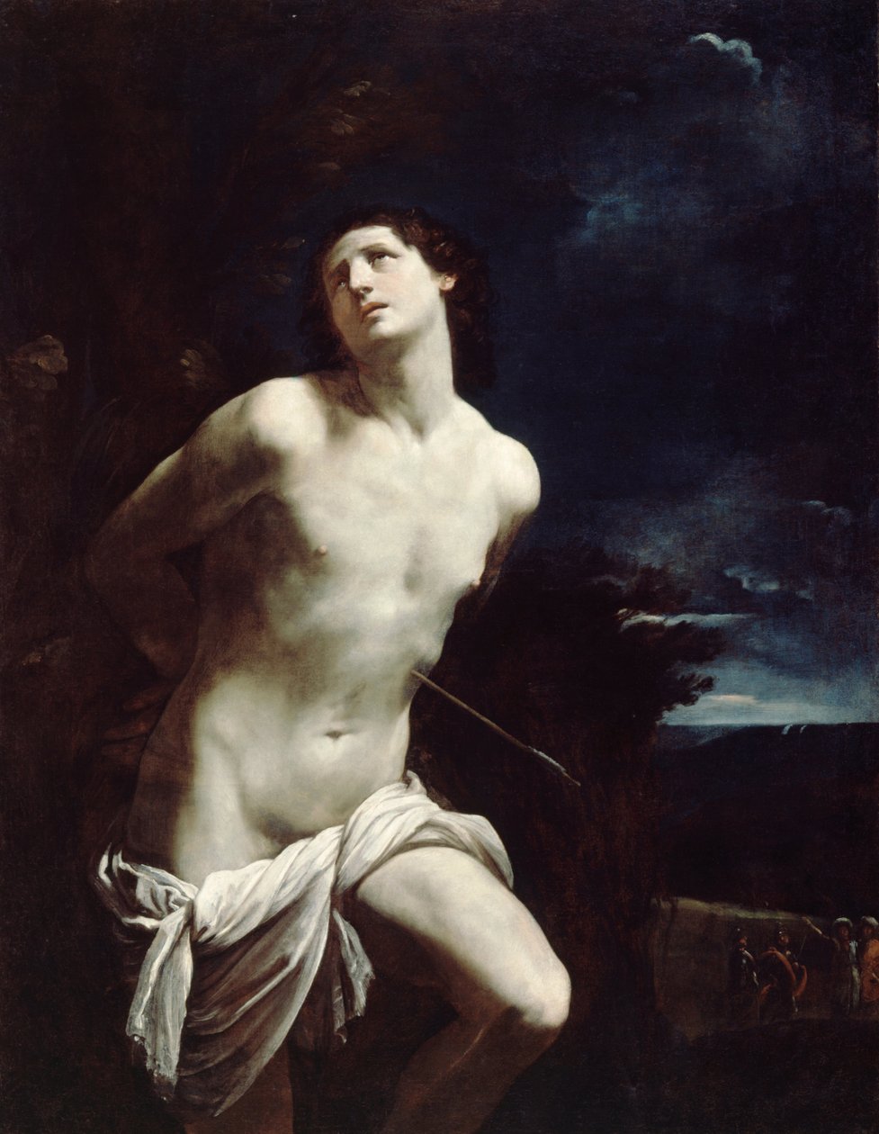 Den hellige Sebastian av Guido Reni