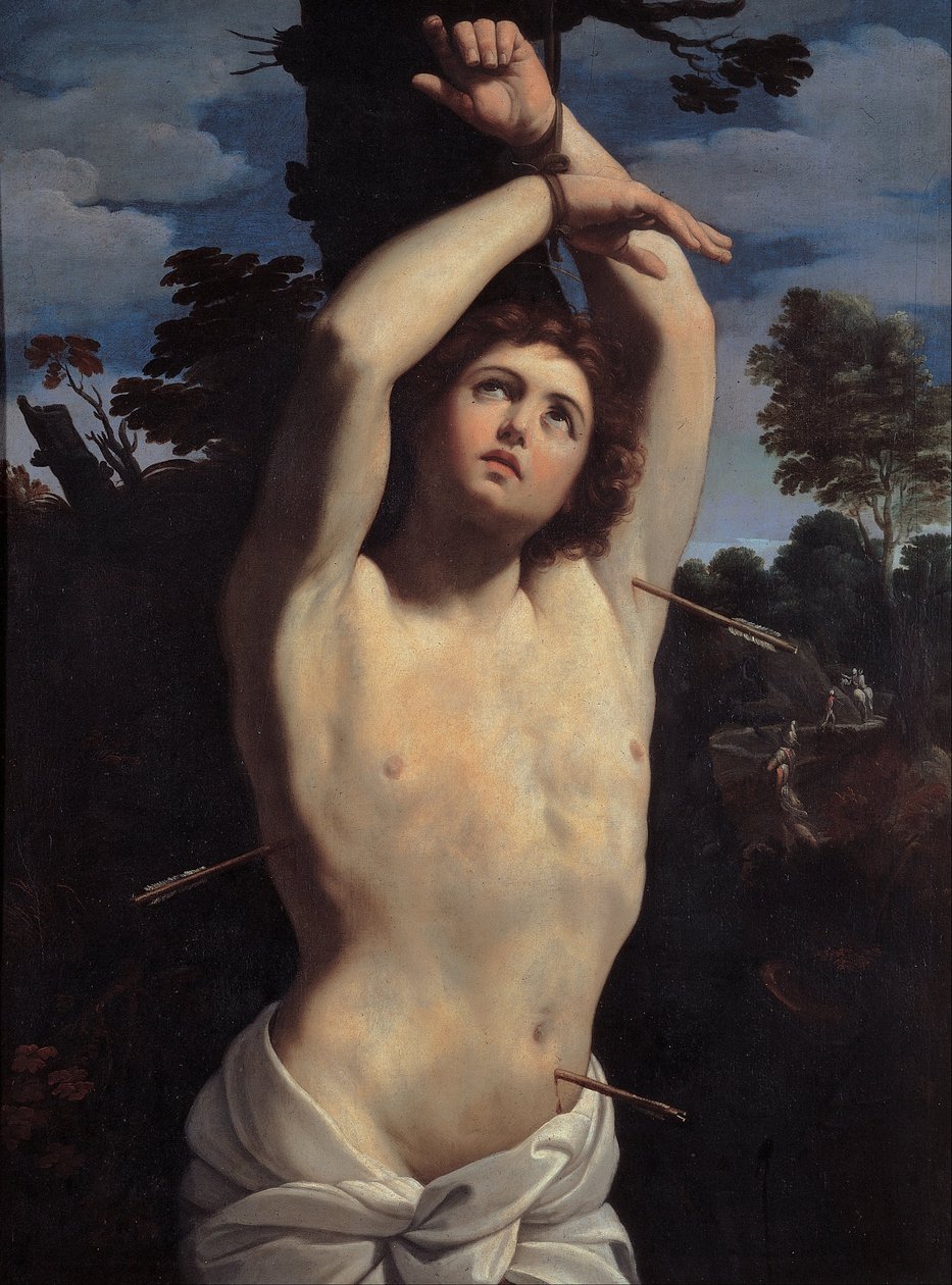 Den hellige Sebastian av Guido Reni