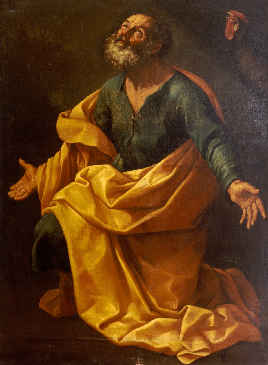 St. Peter ber av Guido Reni