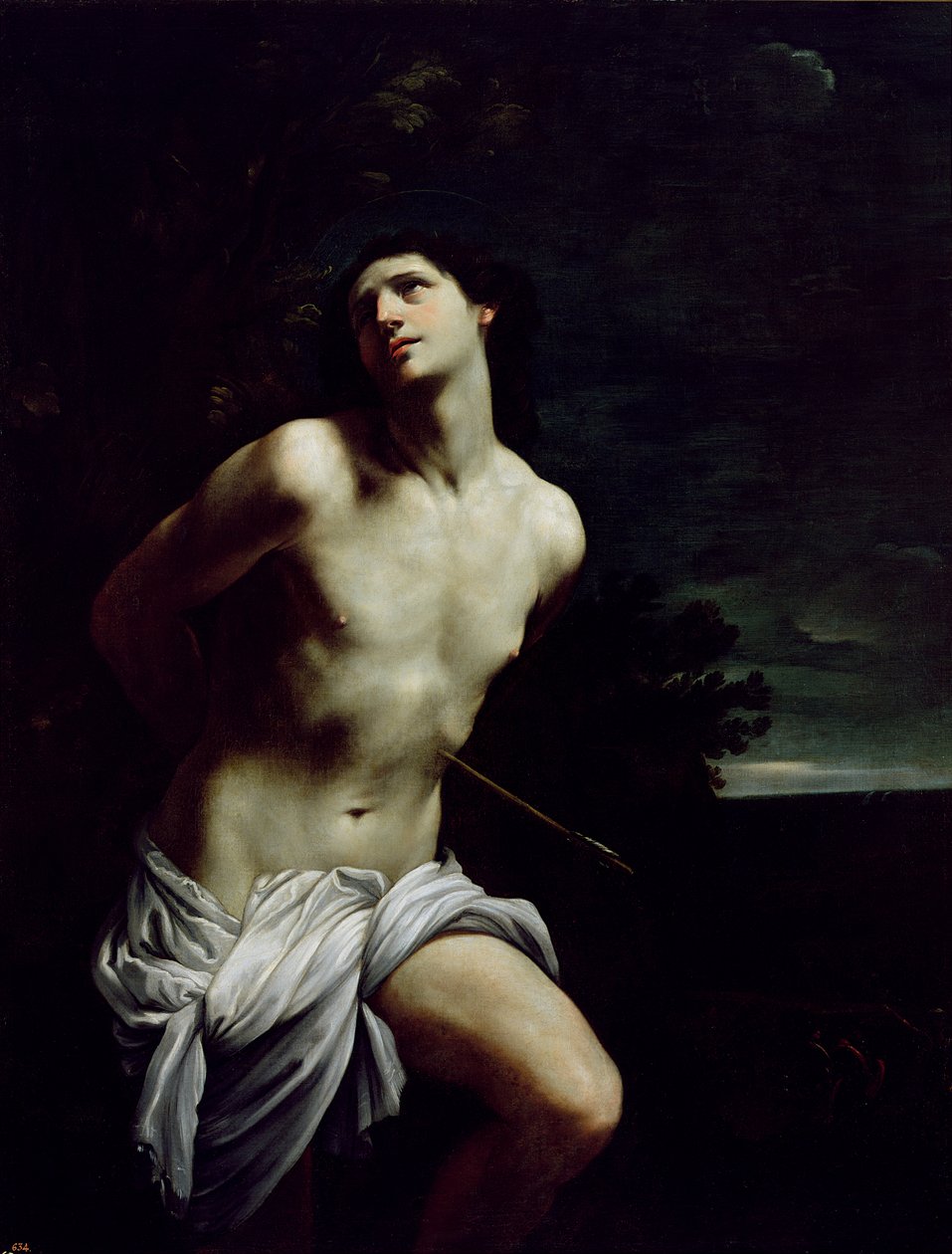 St. Sebastian, 1617-18 av Guido Reni