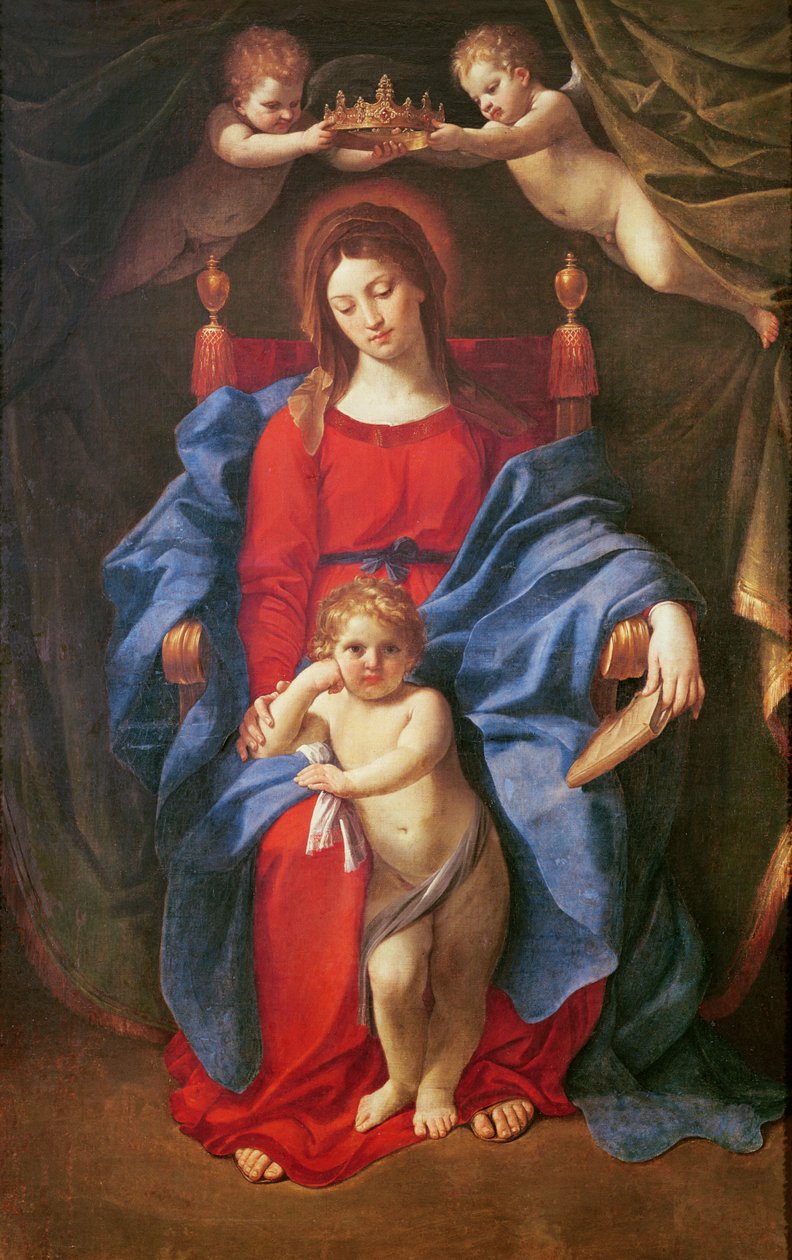 Stolens Madonna eller Madonna della Seggiola, 1624 av Guido Reni