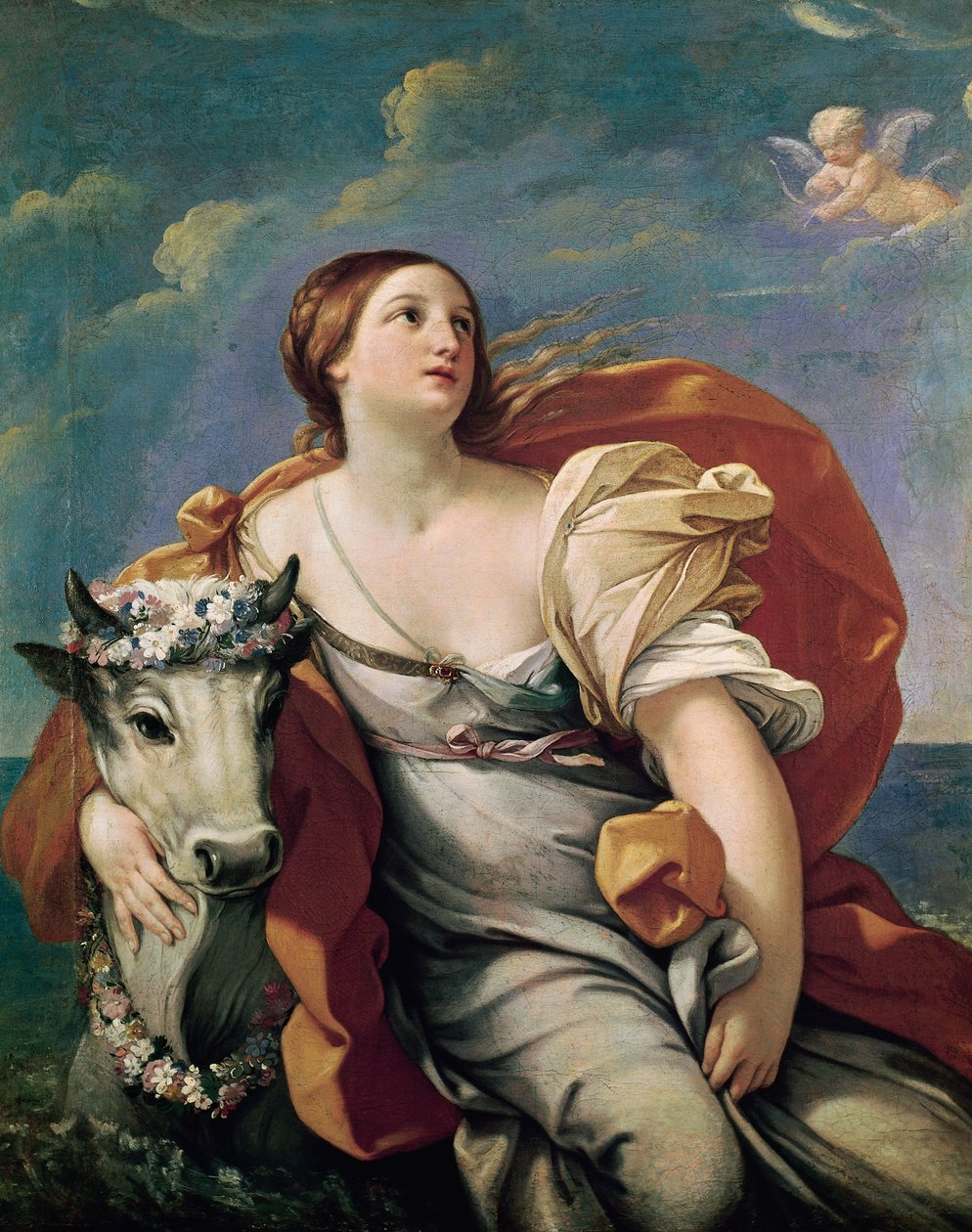 Voldtekten av Europa av Guido Reni