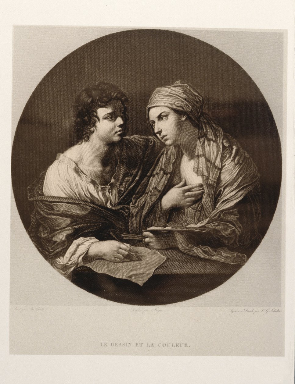 Foreningen for tegning og farge av Guido Reni