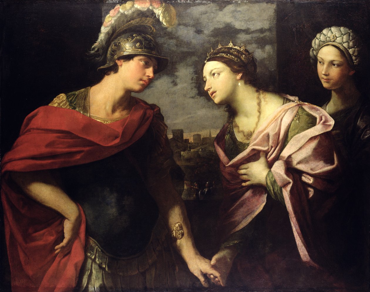 Aeneas tar avskjed med Dido, ca. 1630 av Guido Reni