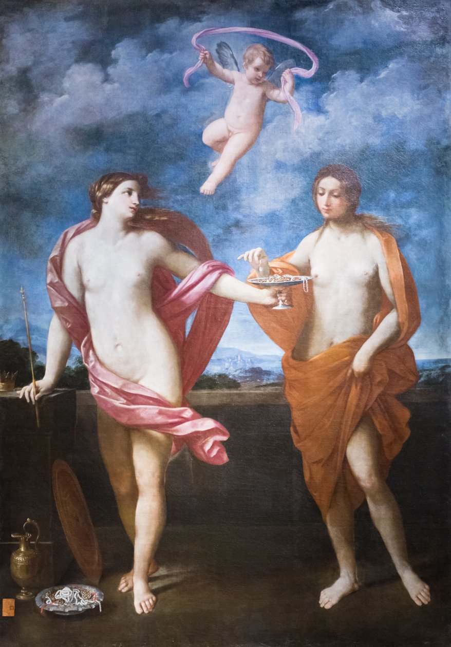 Allegori om liberalitet og beskjedenhet av Guido Reni