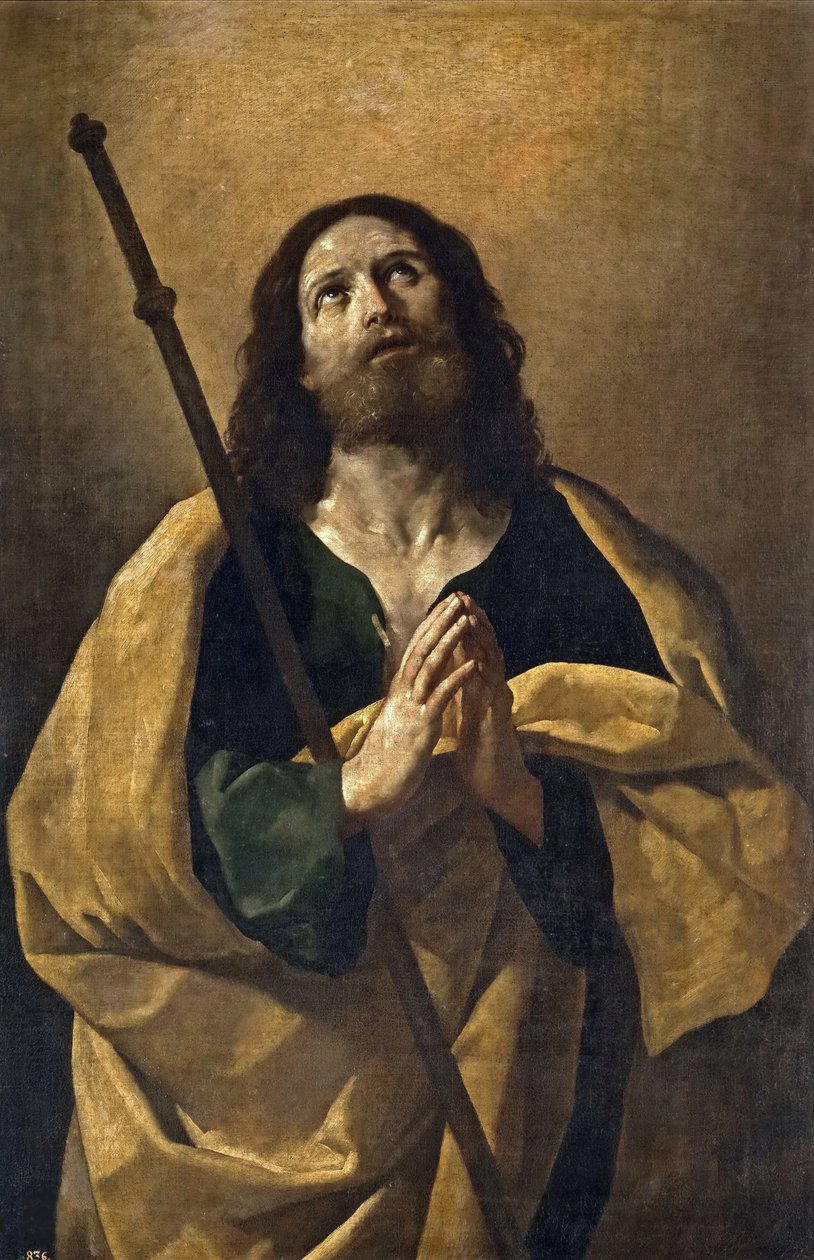 Apostelen St. Jakob den store, 1618-1622. av Guido Reni