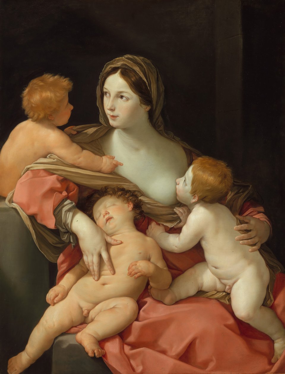 Veldedighet. av Guido Reni