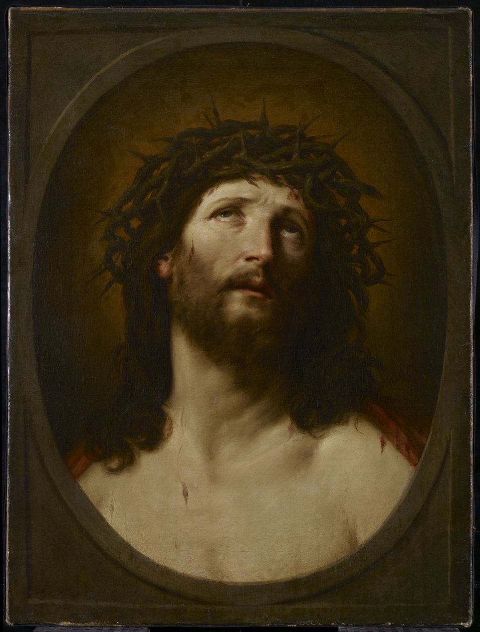 Kristus kronet med torner, 1622-23 av Guido Reni
