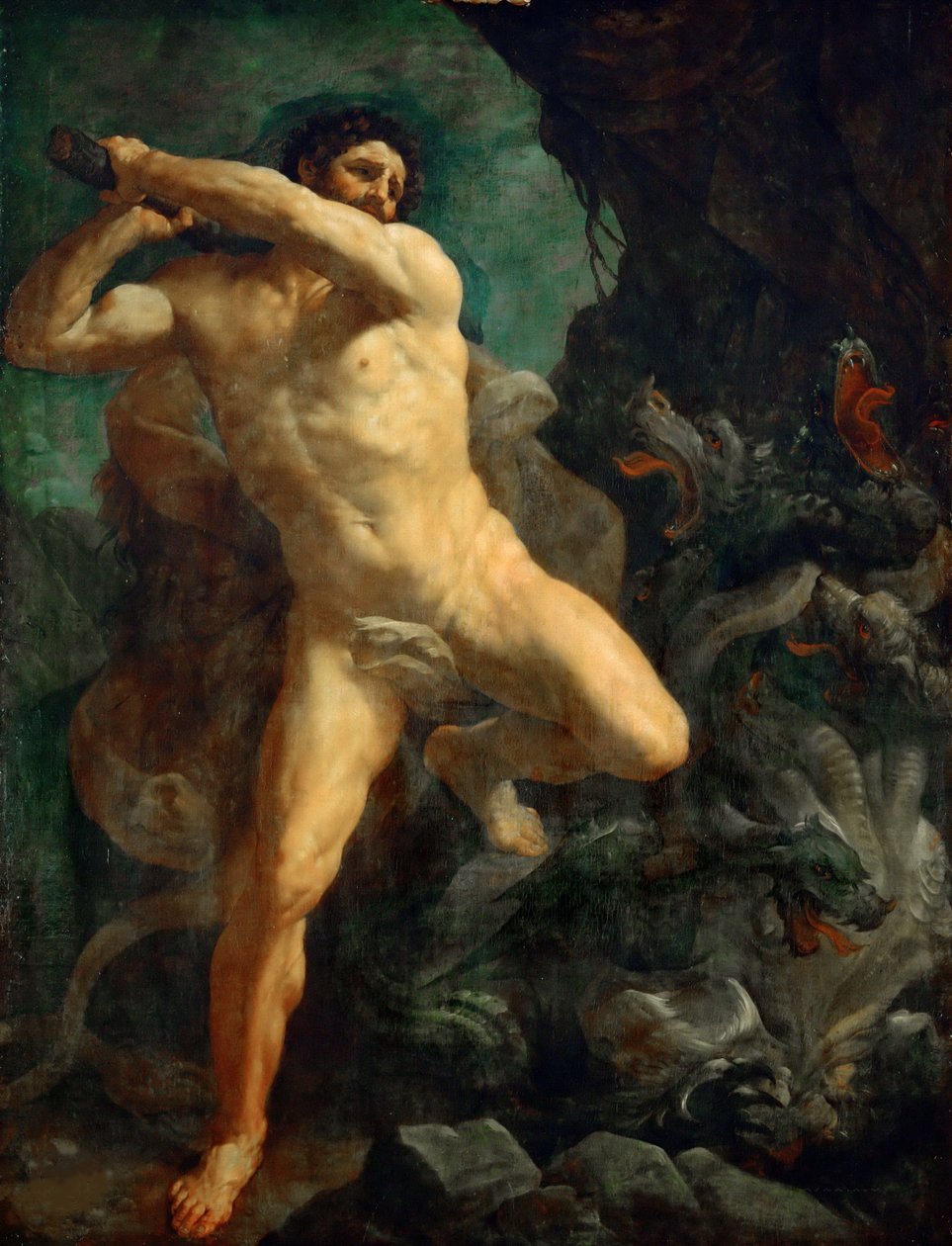 Hercules dreper Hydraen til Lerna, 1620-1621. av Guido Reni