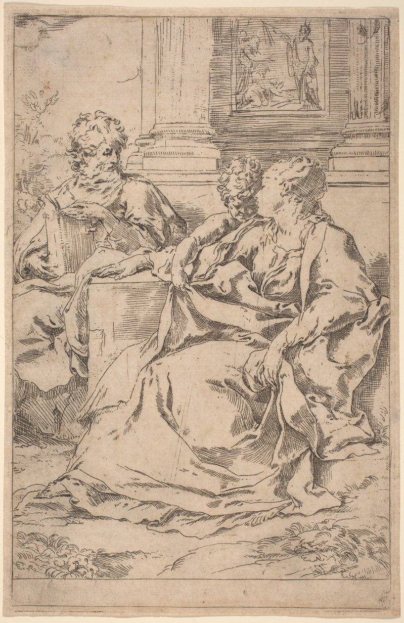 Hellige familie av Guido Reni