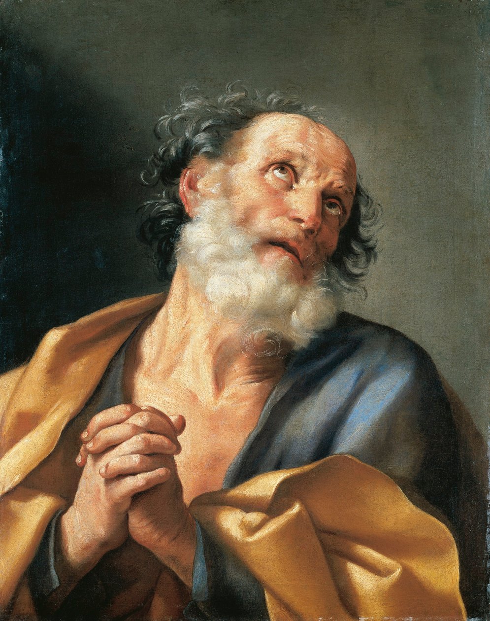 Italia, Portrett av St. Peter som gråter av Guido Reni