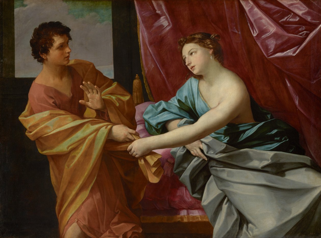 Josef og Potifars kone av Guido Reni