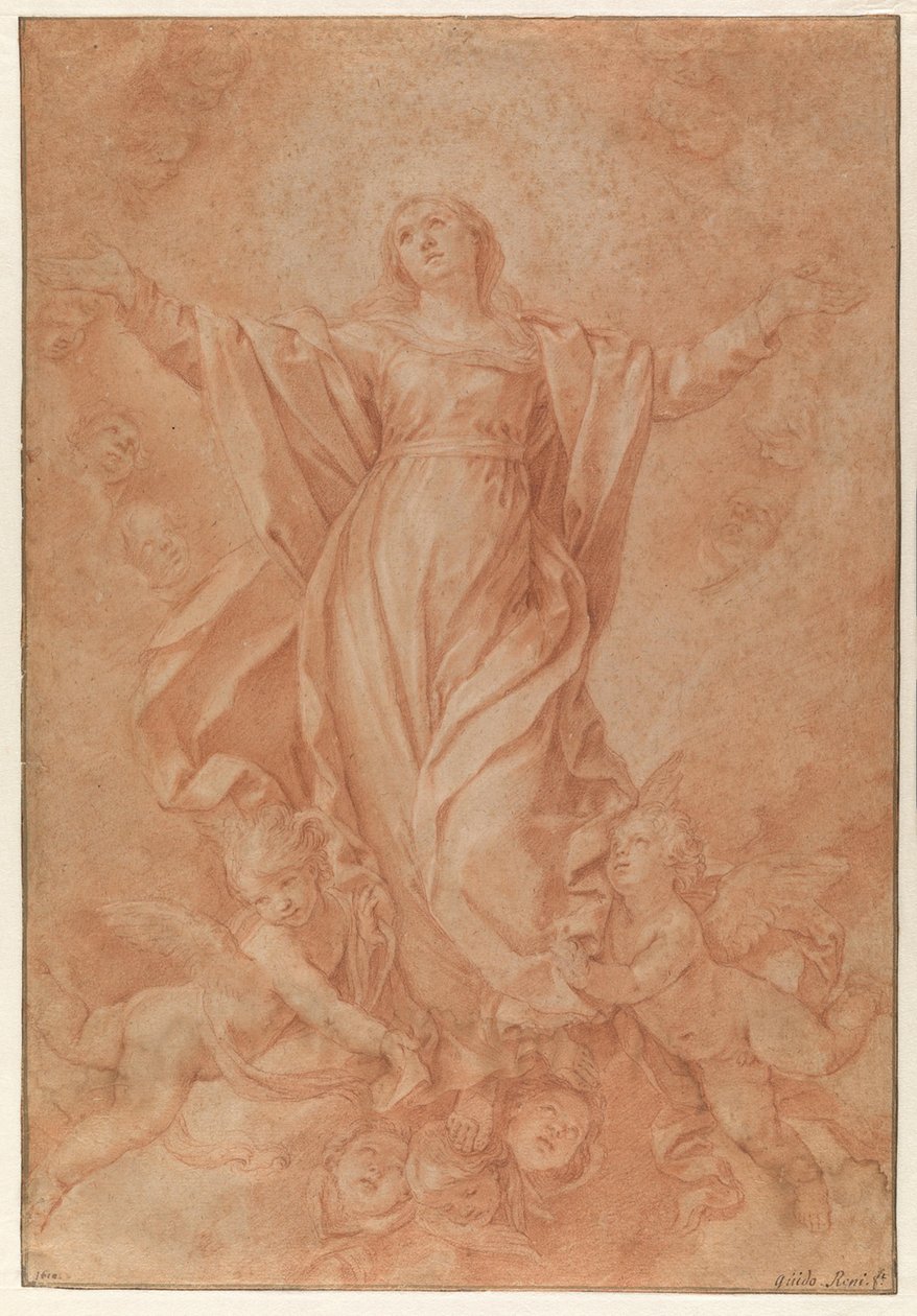 Marias himmelfart av Guido Reni