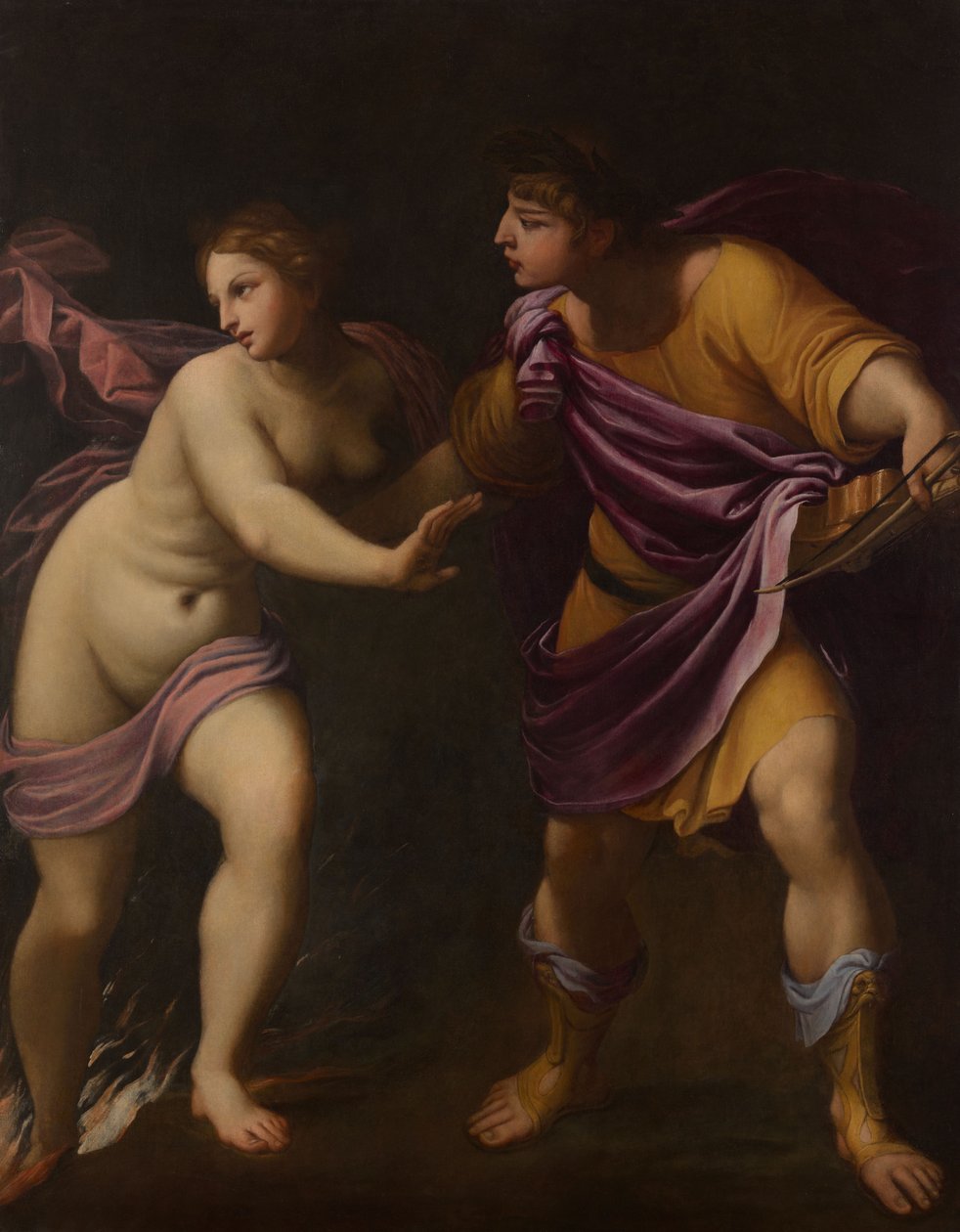 Orfeus og Eurydike av Guido Reni