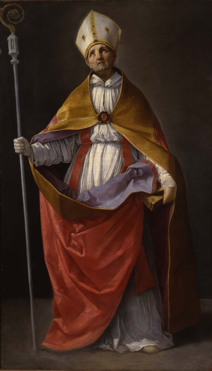 Saint Andrea Corsini, ca 1637-1640. av Guido Reni