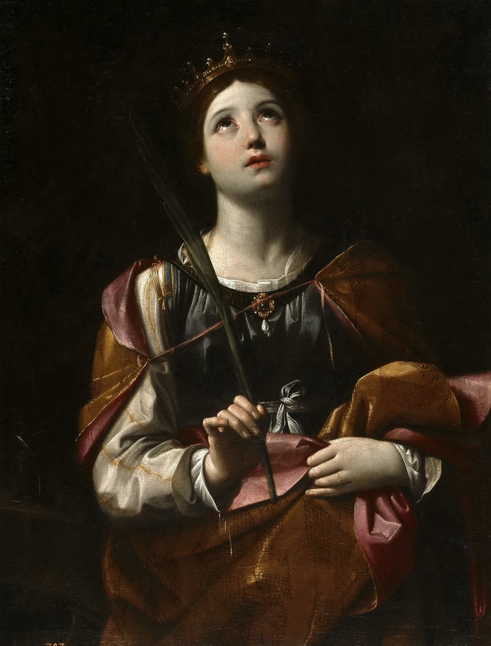 Den hellige Katarina av Alexandria, ca 1606. av Guido Reni