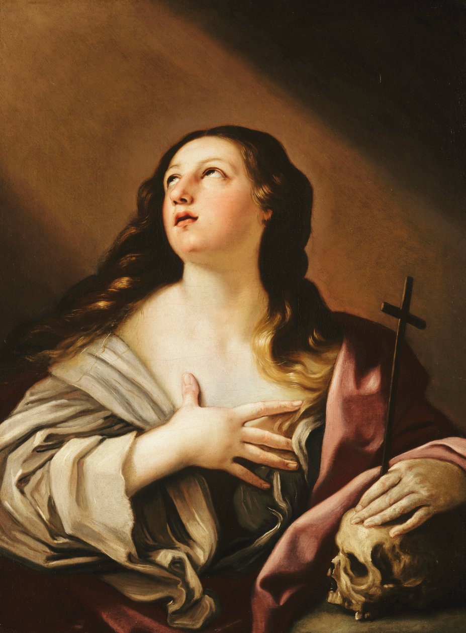 Den hellige Maria Magdalena, ca. 1624-7 av Guido Reni