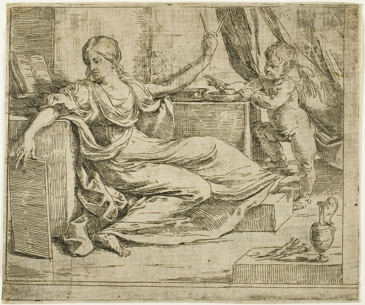 Vitenskap eller kjærligheten til studier av Guido Reni