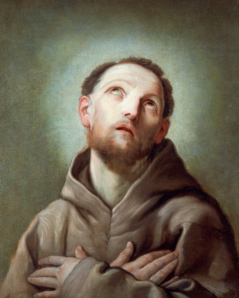 St Francis av Guido Reni (1575-1642) av Guido Reni