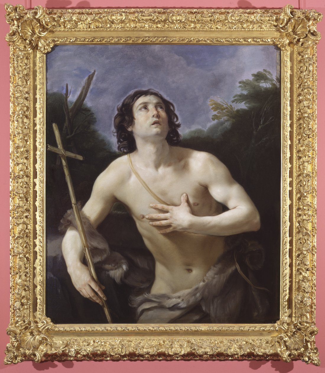 Døperen Johannes, 1632-37 av Guido Reni